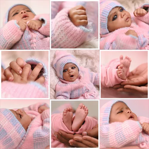 Newborn Photography A New Beginning Z 45621AA = 1 Copy 5x7 Collage FrameZ 6285 F